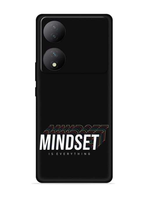 Mindset Everything Slogan Embossed Soft Silicone Case for Vivo Y100 (5G)