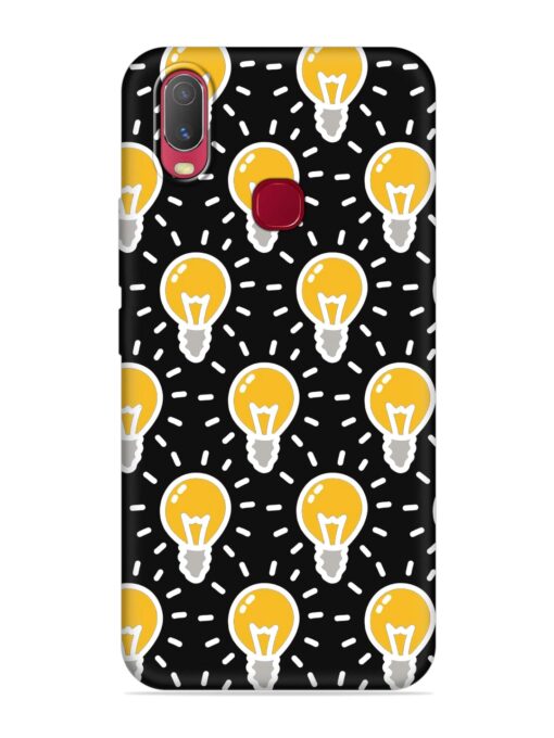 Light Bulb Seamless Embossed Soft Silicone Case for Vivo Y11 Zapvi