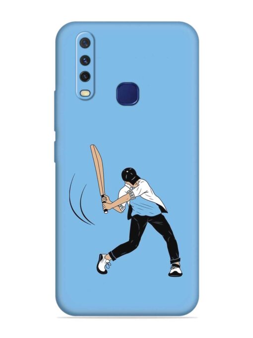 Cricket Gully Boy Embossed Soft Silicone Case for Vivo Y12 Zapvi