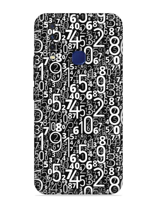 Many Numbers Different Embossed Soft Silicone Case for Vivo Y12