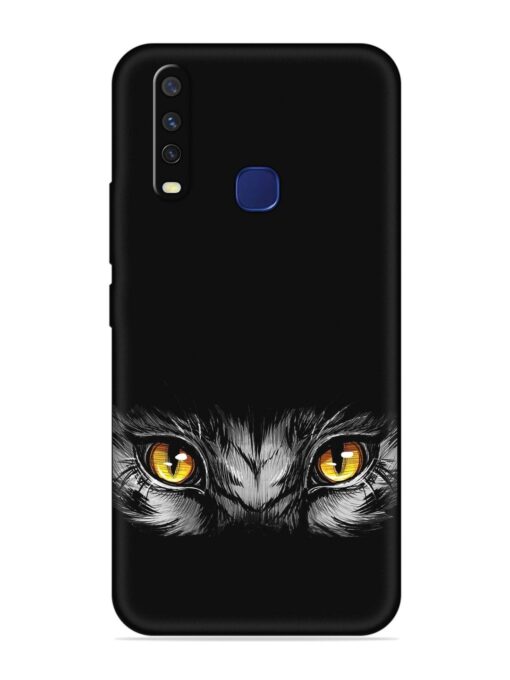 Scary Eye Embossed Soft Silicone Case for Vivo Y12 Zapvi