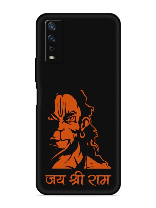 Angry Hanuman Embossed Soft Silicone Case for Vivo Y12G Zapvi