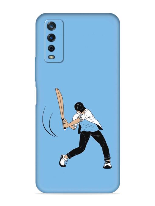 Cricket Gully Boy Embossed Soft Silicone Case for Vivo Y12G Zapvi