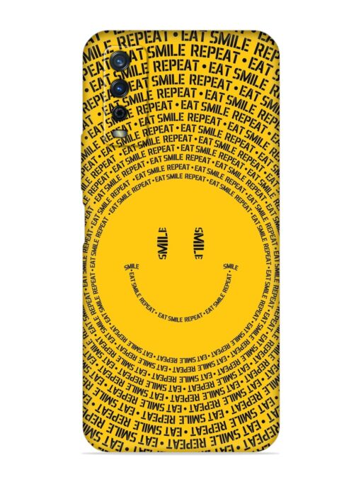 Smiley Embossed Soft Silicone Case for Vivo Y12G