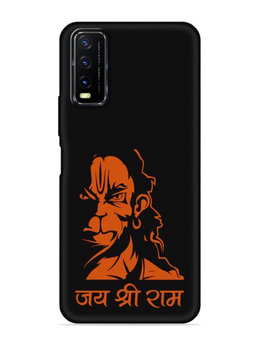 Angry Hanuman Embossed Soft Silicone Case for Vivo Y12S Zapvi