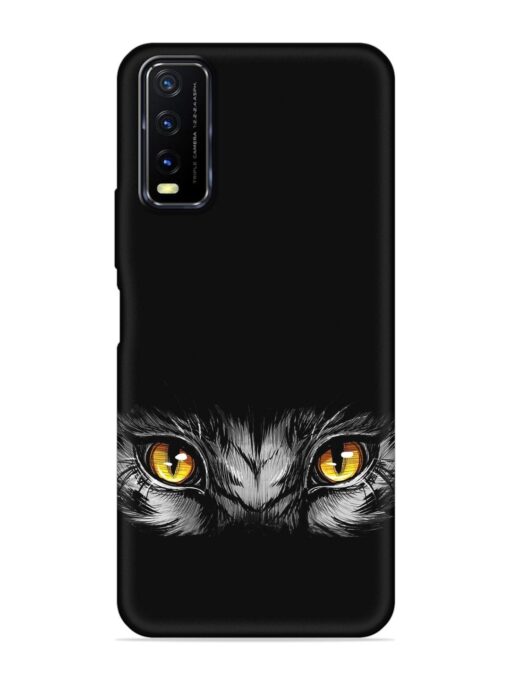 Scary Eye Embossed Soft Silicone Case for Vivo Y12S Zapvi