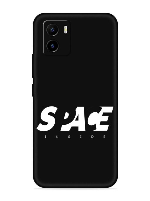 Space Typography Art Embossed Soft Silicone Case for Vivo Y15C Zapvi