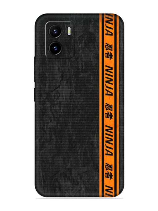 Ninja Srtips Embossed Soft Silicone Case for Vivo Y15C Zapvi