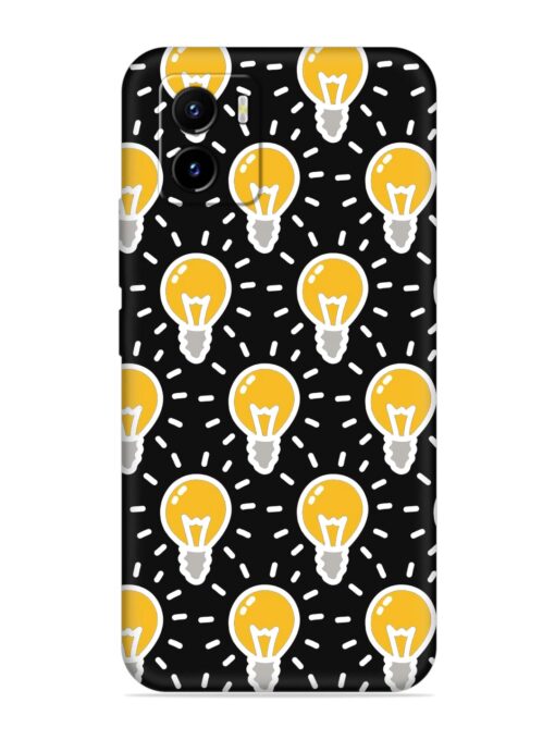 Light Bulb Seamless Embossed Soft Silicone Case for Vivo Y15C Zapvi