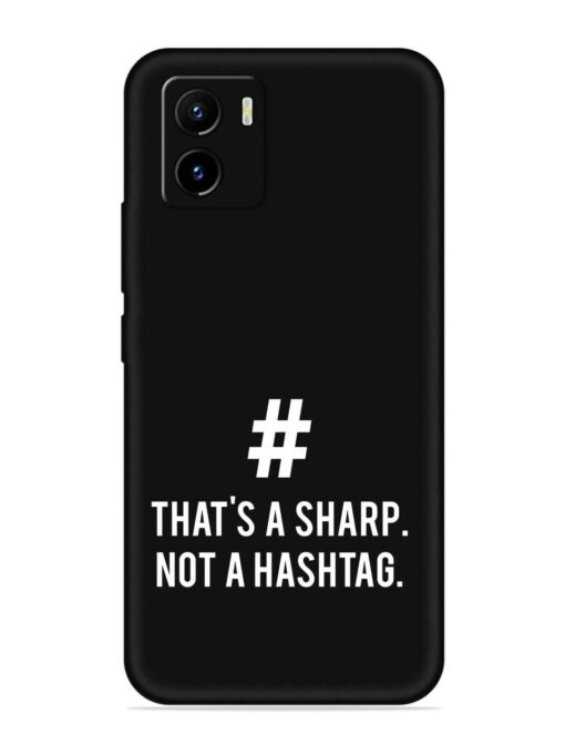 Thats Sharp Not Embossed Soft Silicone Case for Vivo Y15C Zapvi