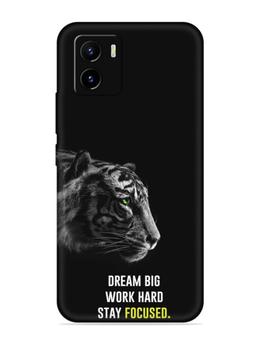 Dream Big Work Hard Embossed Soft Silicone Case for Vivo Y15C