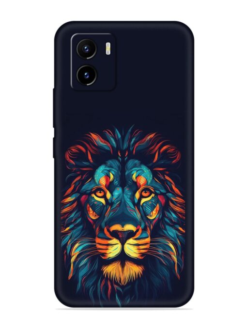 Colorful Lion Embossed Soft Silicone Case for Vivo Y15C Zapvi