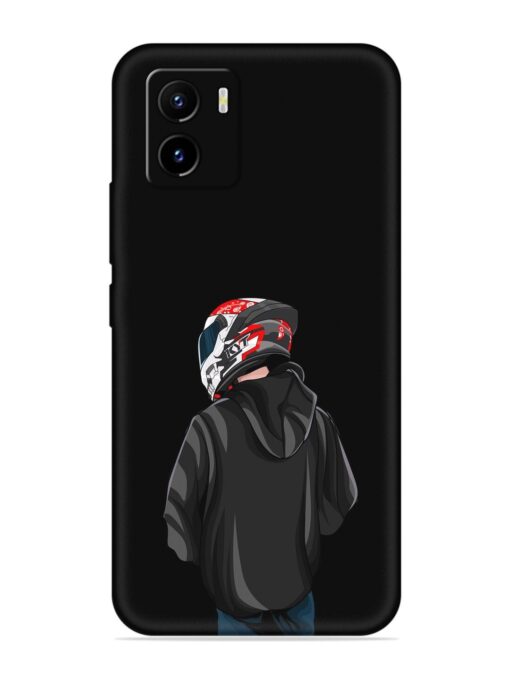 Motorcycle Rider Embossed Soft Silicone Case for Vivo Y15C Zapvi