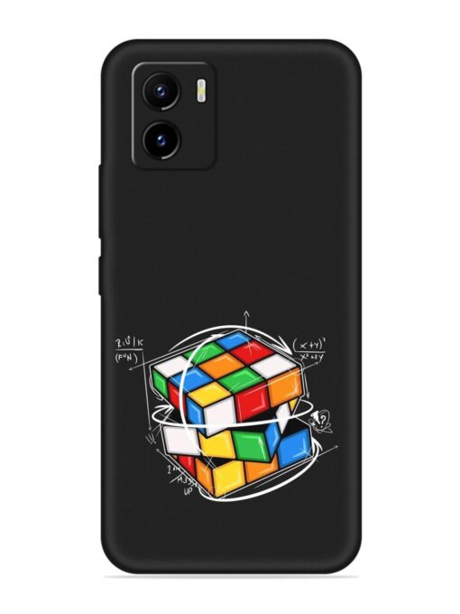 Cubik Vector Embossed Soft Silicone Case for Vivo Y15C