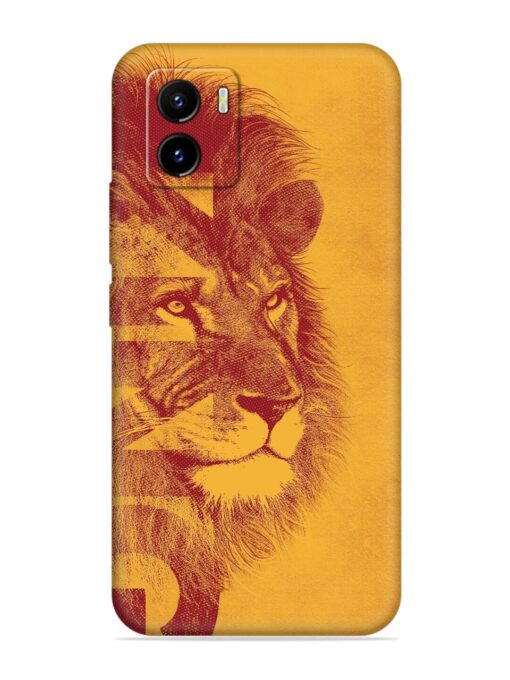 Gold Lion Crown Art Embossed Soft Silicone Case for Vivo Y15C Zapvi