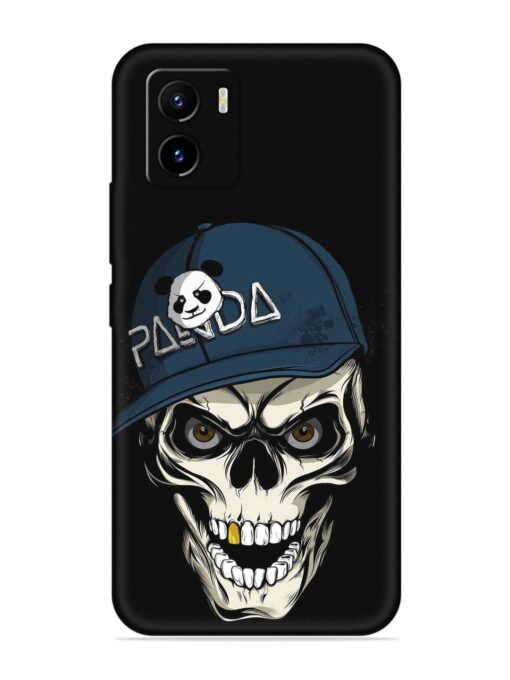 Panda Skull Embossed Soft Silicone Case for Vivo Y15S