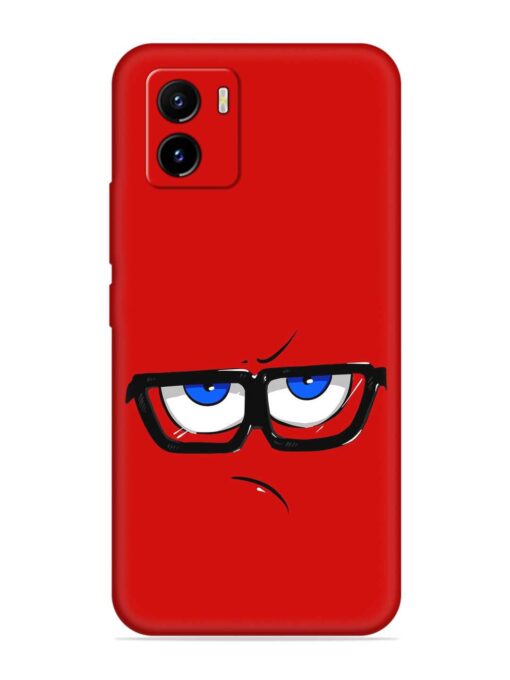 Rad Angry Face Embossed Soft Silicone Case for Vivo Y15S