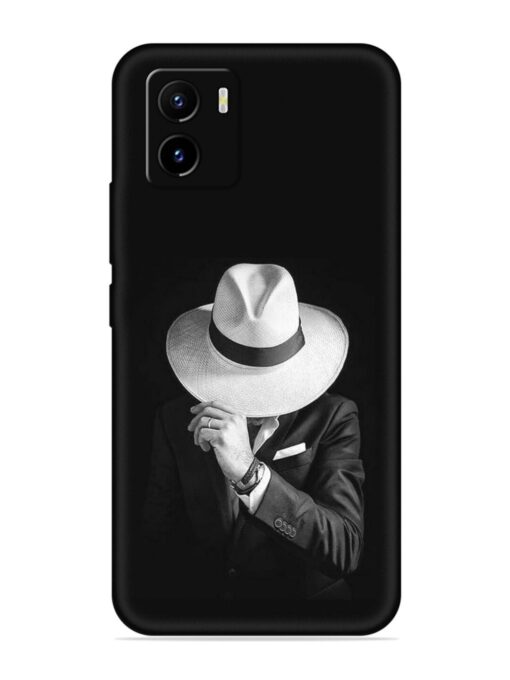 Men Under Hat Embossed Soft Silicone Case for Vivo Y15S