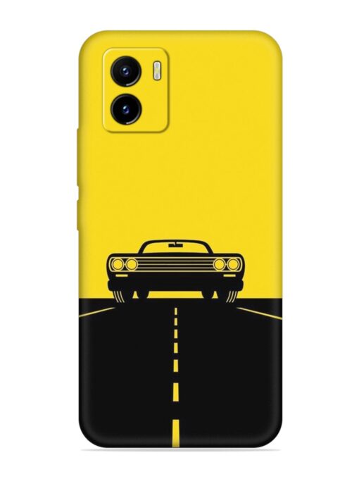 Classic Car Embossed Soft Silicone Case for Vivo Y15S