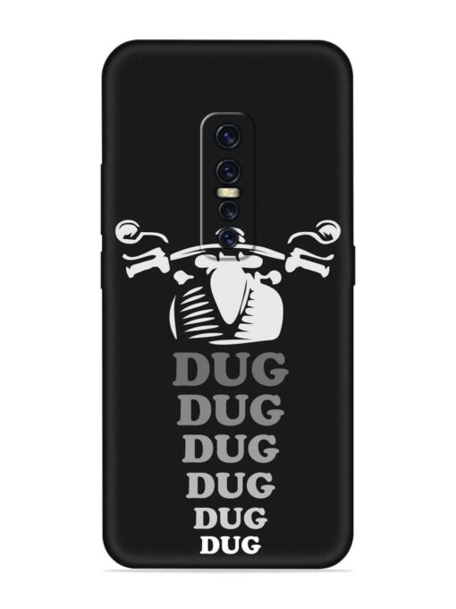 Dug Dug Dug Embossed Soft Silicone Case for Vivo Y17 Pro Zapvi