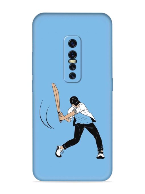 Cricket Gully Boy Embossed Soft Silicone Case for Vivo Y17 Pro Zapvi