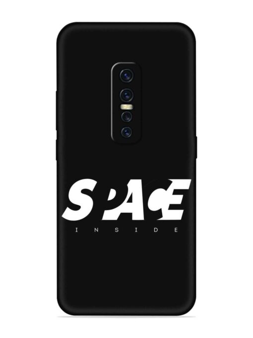 Space Typography Art Embossed Soft Silicone Case for Vivo Y17 Pro