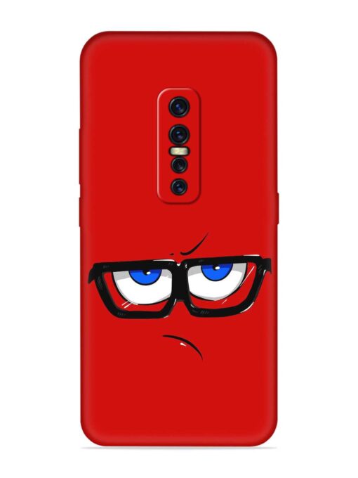 Rad Angry Face Embossed Soft Silicone Case for Vivo Y17 Pro Zapvi