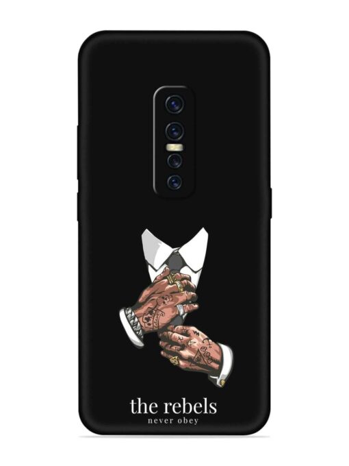 Rebels Slogan Man Embossed Soft Silicone Case for Vivo Y17 Pro Zapvi