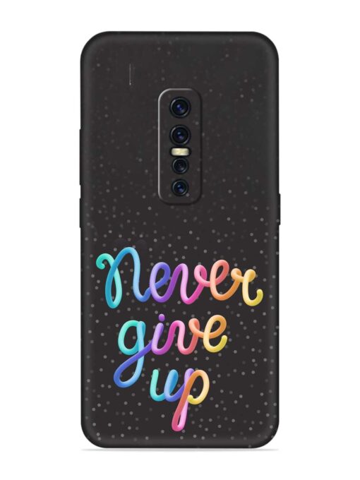 Colorful Stylized Rainbow Embossed Soft Silicone Case for Vivo Y17 Pro