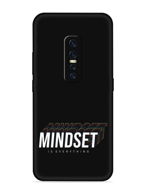 Mindset Everything Slogan Embossed Soft Silicone Case for Vivo Y17 Pro