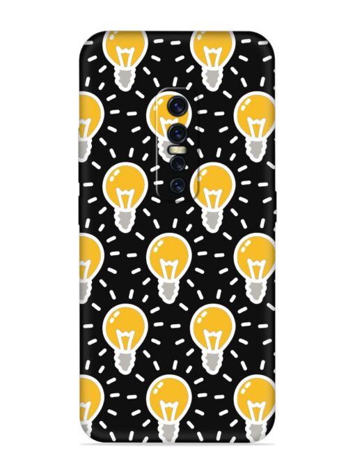 Light Bulb Seamless Embossed Soft Silicone Case for Vivo Y17 Pro