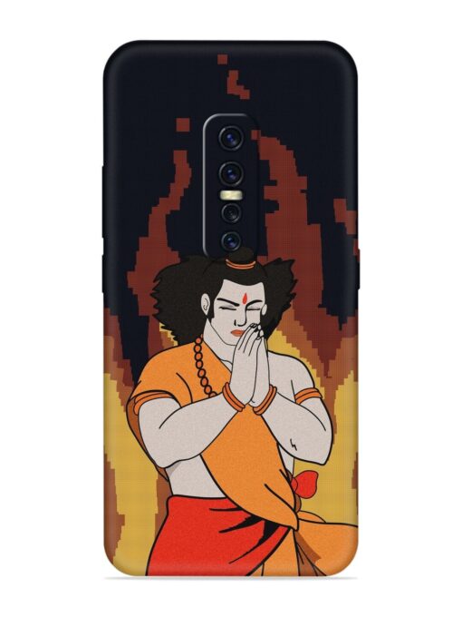 Shree Ram Vector Embossed Soft Silicone Case for Vivo Y17 Pro Zapvi