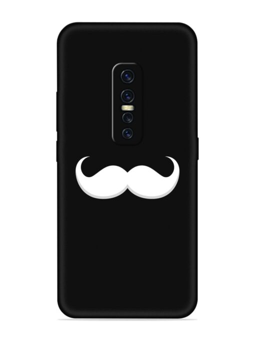 Mustache Vector Embossed Soft Silicone Case for Vivo Y17 Pro Zapvi