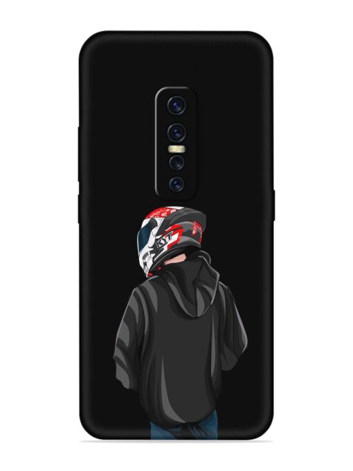 Motorcycle Rider Embossed Soft Silicone Case for Vivo Y17 Pro Zapvi