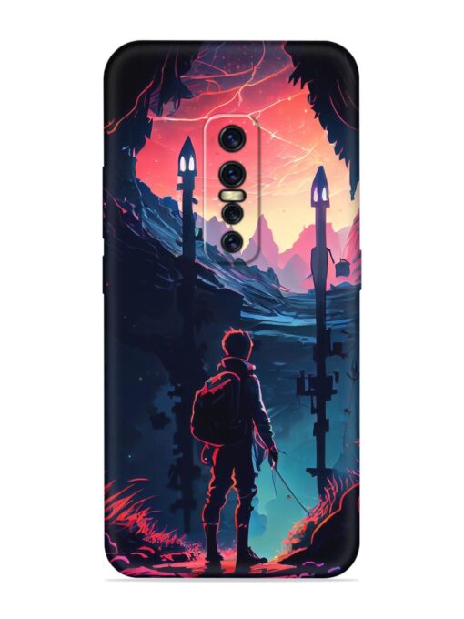 Cgs Artwork Embossed Soft Silicone Case for Vivo Y17 Pro