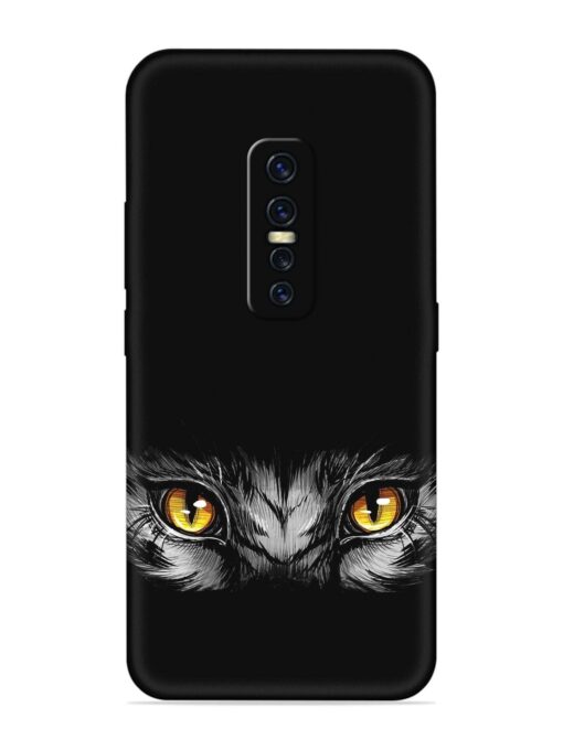 Scary Eye Embossed Soft Silicone Case for Vivo Y17 Pro