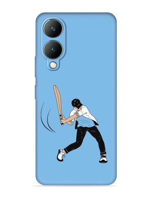 Cricket Gully Boy Embossed Soft Silicone Case for Vivo Y17S