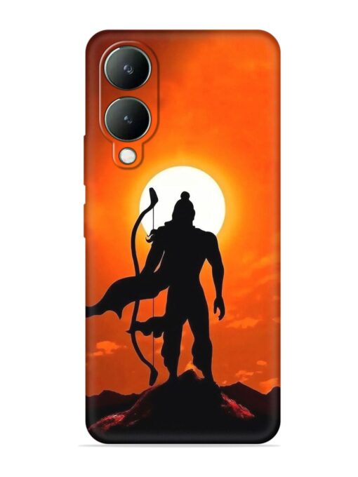 Shree Ram Embossed Soft Silicone Case for Vivo Y17S