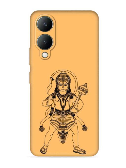 Indian God Hanuman Embossed Soft Silicone Case for Vivo Y17S Zapvi