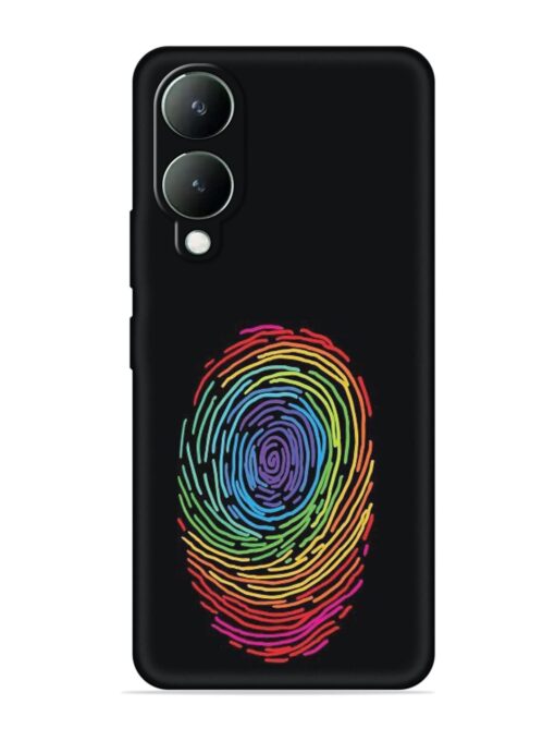 Fingerprint Of Thumb Art Embossed Soft Silicone Case for Vivo Y17S