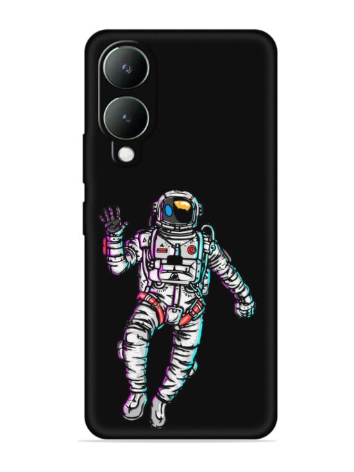 Spaceman Embossed Soft Silicone Case for Vivo Y17S