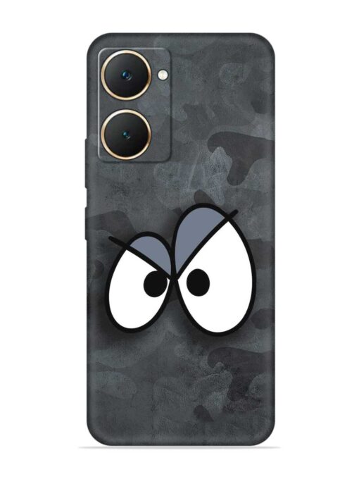 Big Eyes Night Mode Embossed Soft Silicone Case for Vivo Y18 Zapvi