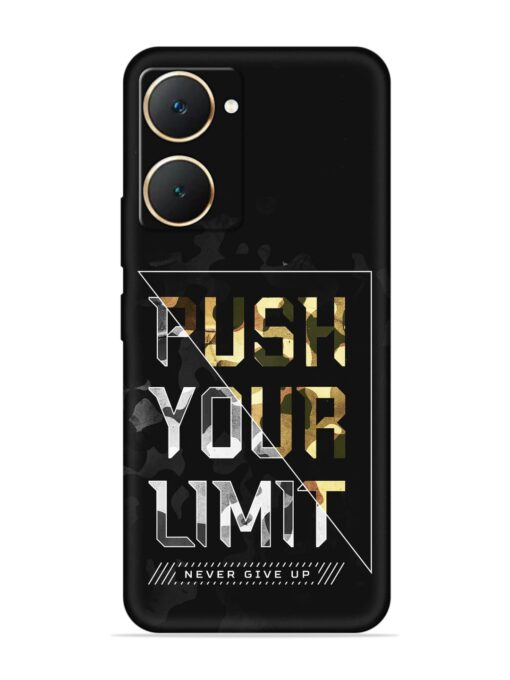 Push Your Limits Embossed Soft Silicone Case for Vivo Y18 Zapvi