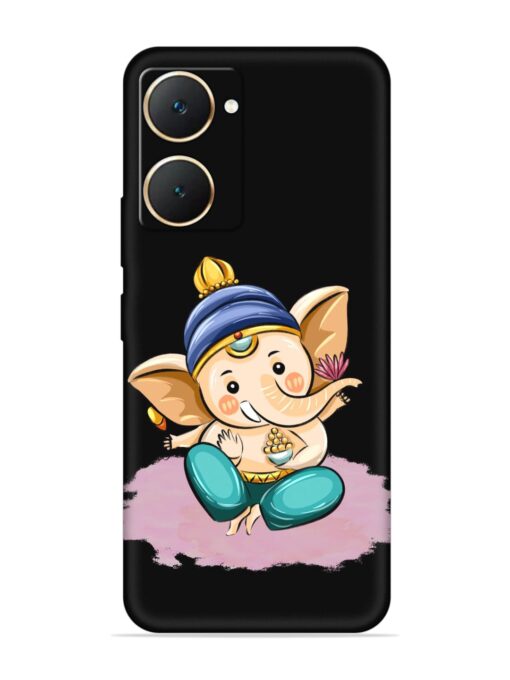 Bal Ganesh Vector Art Embossed Soft Silicone Case for Vivo Y18 Zapvi