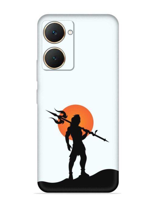 Lord Mahadev Trendy Embossed Soft Silicone Case for Vivo Y18 Zapvi