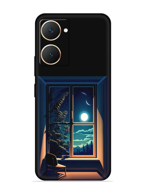 Night View At Window Embossed Soft Silicone Case for Vivo Y18 Zapvi