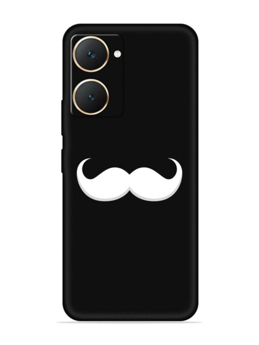 Mustache Vector Embossed Soft Silicone Case for Vivo Y18 Zapvi