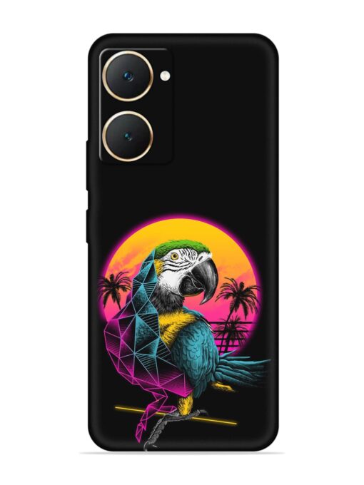 Rad Parrot Embossed Soft Silicone Case for Vivo Y18 Zapvi