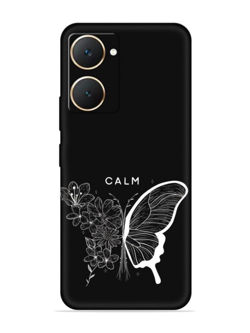 Calm Embossed Soft Silicone Case for Vivo Y18 Zapvi