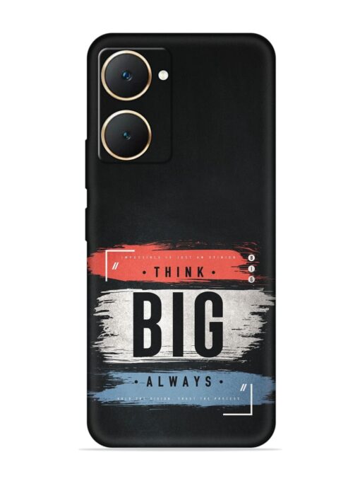 Think Big Always Embossed Soft Silicone Case for Vivo Y18 Zapvi